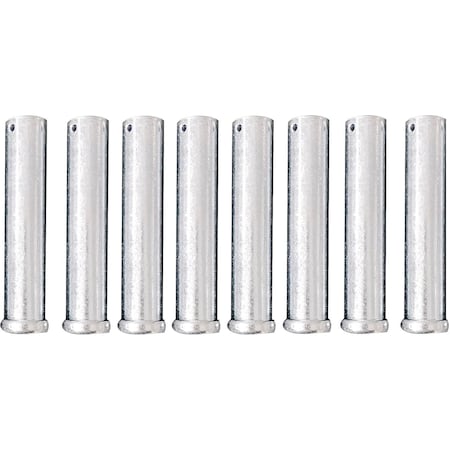 Global Industrial Replacement Large Clevis Pins for Gantry Cranes, 8PK 293213